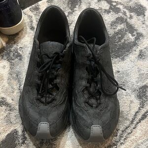 Gucci Black and Gray Men's Sneakers